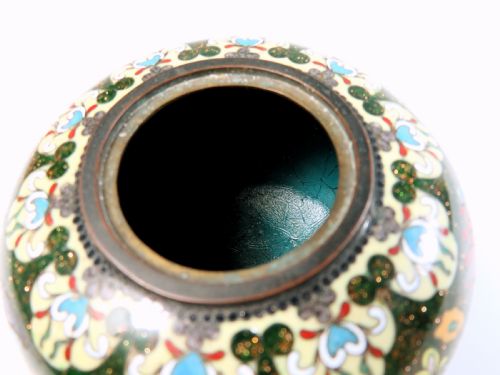 JAPANESE MEIJI PERIOD CLOISONNE ENAMEL KORO - ADDITIONAL PHOTO 7