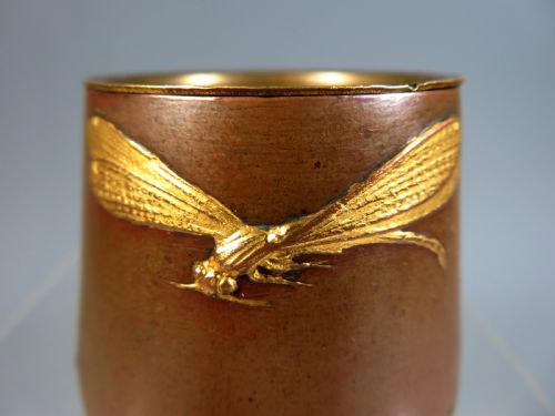 JAPANESE MEIJI PERIOD BRONZE BRUSH POT - ADDITIONAL PHOTO 2