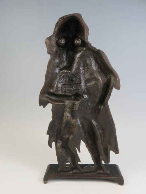 VICTORIAN CAST IRON FAGIN DOOR STOP - ADDITIONAL PHOTO 3