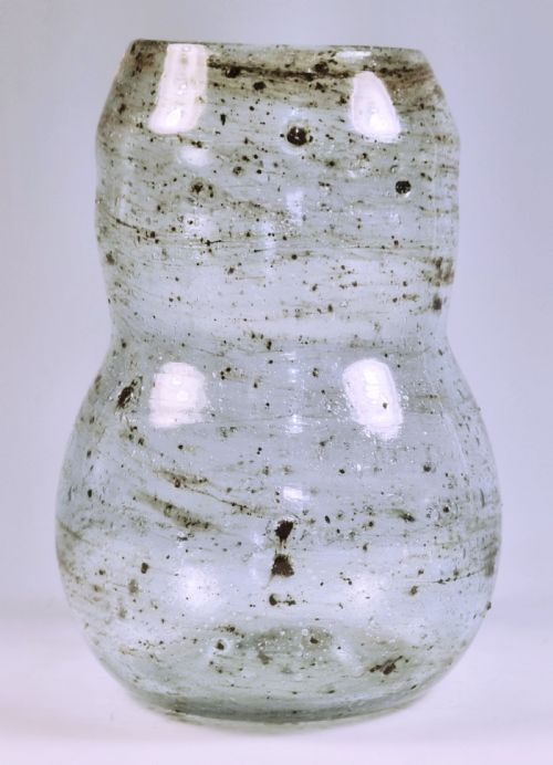 CHRISTOPHER DRESSER DESIGN CLUTHA GLASS DOUBLE GOURD VASE - ADDITIONAL PHOTO 2