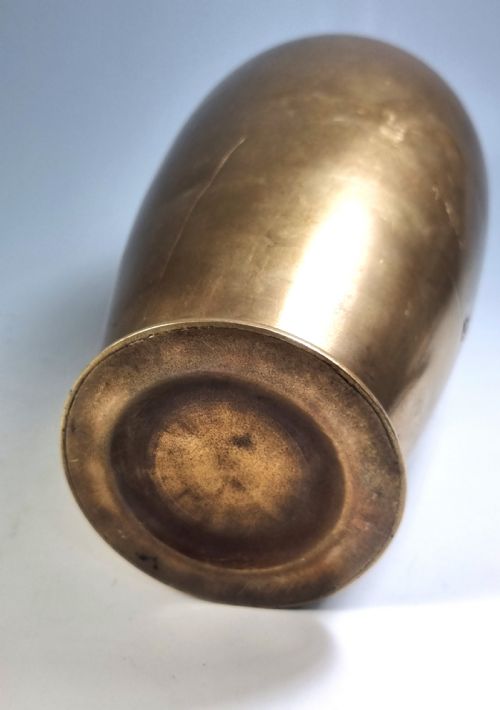 LARGE JAPANESE MEIJI PERIOD ONLAID BRONZE VASE BY CHIKUSEN - ADDITIONAL PHOTO 7