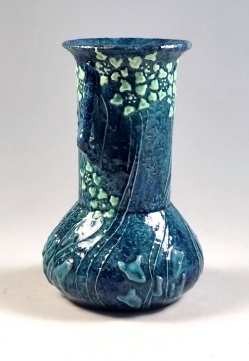 EARTHENWARE POTTERY VASE BY FREDERICK H RHEAD FOR WARDLE LIBERTY CO - ADDITIONAL PHOTO 2