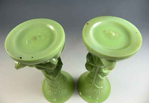 PAIR OF BACCARAT GLASS ORIENTALISM VASES - ADDITIONAL PHOTO 5
