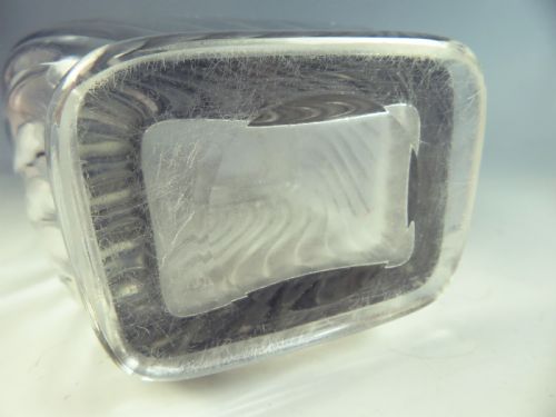 BACCARAT CRYSTAL GLASS INTAGLIO CUT JAPONISME VASE - ADDITIONAL PHOTO 5