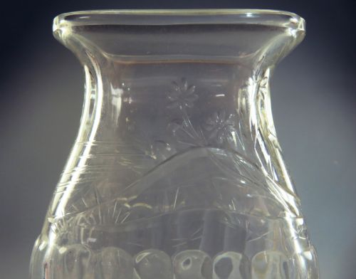 BACCARAT CRYSTAL GLASS INTAGLIO CUT JAPONISME VASE - ADDITIONAL PHOTO 8