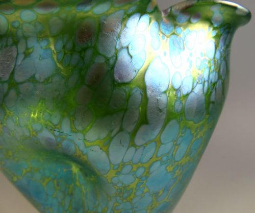 LOETZ GLASS CRETE PAPILLON VASE - ADDITIONAL PHOTO 4