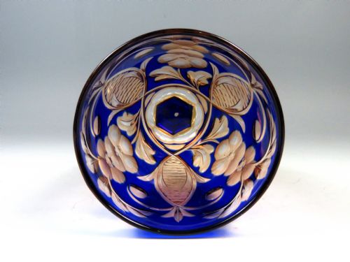 STEVENS AND WILLIAMS TWO COLOUR WINE GLASS - ADDITIONAL PHOTO 5
