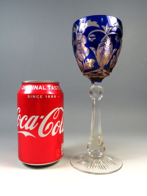STEVENS AND WILLIAMS TWO COLOUR WINE GLASS - ADDITIONAL PHOTO 8