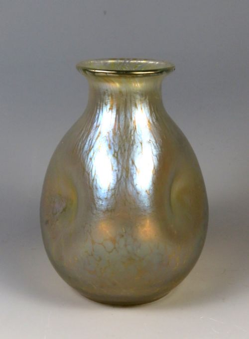 loetz art nouveau candia papillon glass vase - CATEGORY: ANTIQUE GLASS - DATED 1900