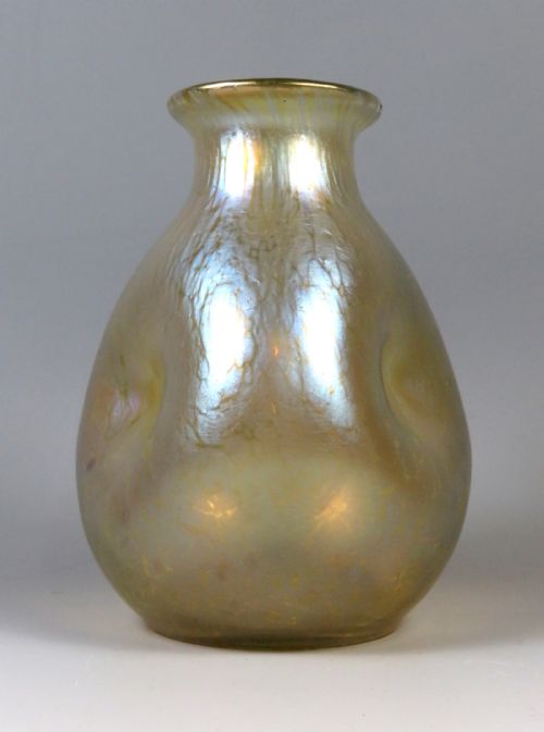 LOETZ ART NOUVEAU CANDIA PAPILLON GLASS VASE - ADDITIONAL PHOTO 1