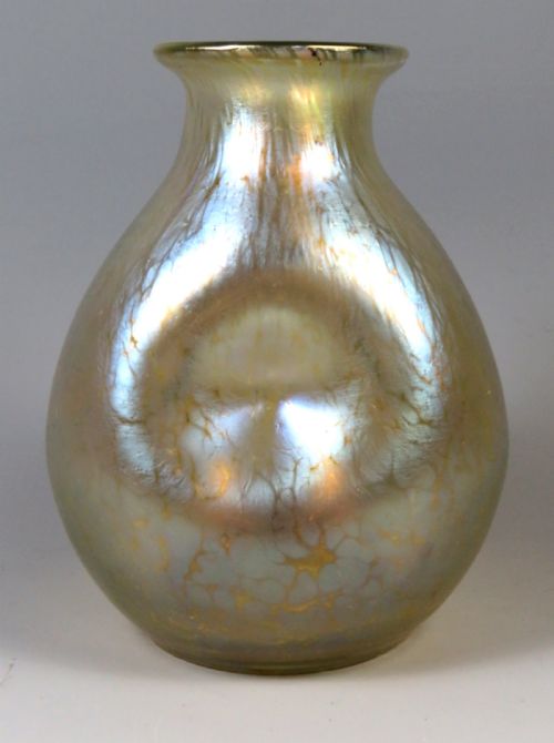 LOETZ ART NOUVEAU CANDIA PAPILLON GLASS VASE - ADDITIONAL PHOTO 2