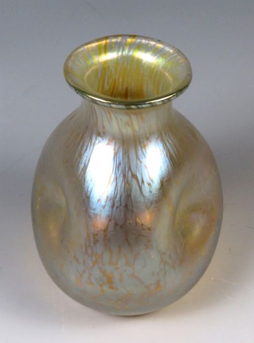 LOETZ ART NOUVEAU CANDIA PAPILLON GLASS VASE - ADDITIONAL PHOTO 3