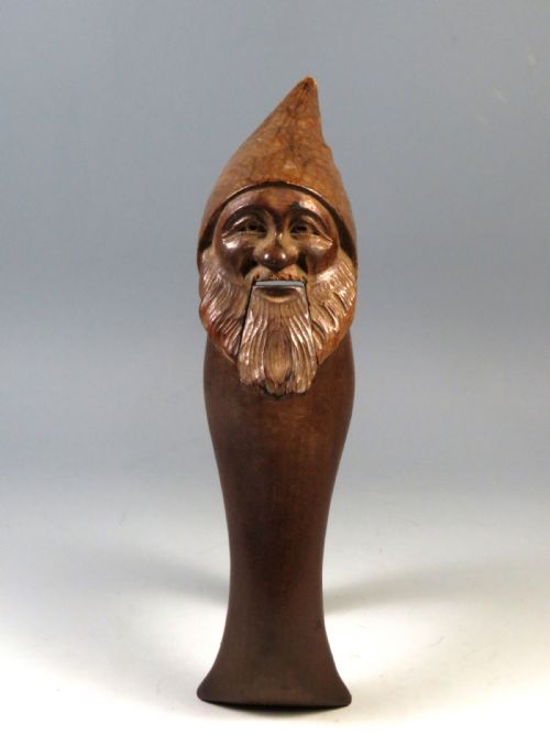 antique 19th c black forest carved wood nutcrackers - CATEGORY: ANTIQUE MISCELLANEOUS - DATED 1890