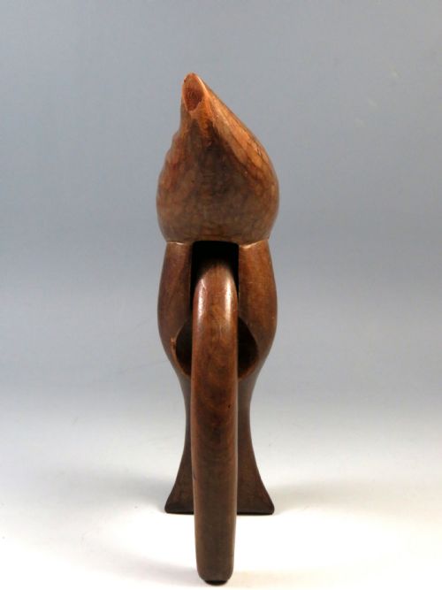 ANTIQUE 19TH C BLACK FOREST CARVED WOOD NUTCRACKERS - ADDITIONAL PHOTO 3