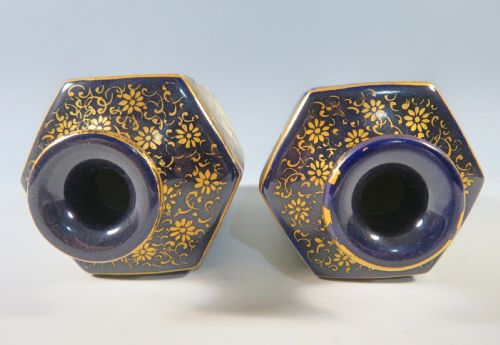 PAIR OF JAPANESE SATSUMA VASES KINKOZAN MEIJI PERIOD - ADDITIONAL PHOTO 9