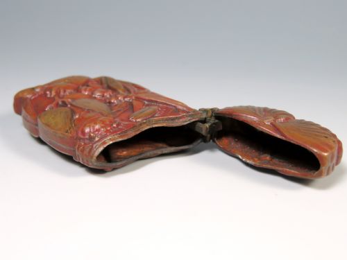 JAPANESE MEIJI PERIOD INSECT VESTA CASE - ADDITIONAL PHOTO 4