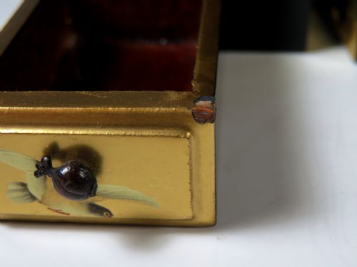 JAPANESE GOLD LACQUER KODANSU CABINET - ADDITIONAL PHOTO 7