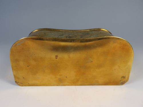 ANTIQUE DUTCH BRASS CANDLE BOX - ADDITIONAL PHOTO 5