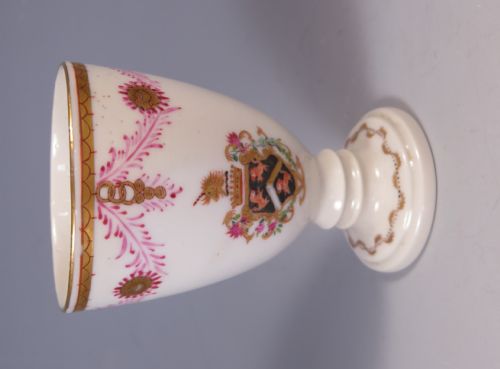 FRENCH SAMSON PORCELAIN GOOSE EGG CUP - ADDITIONAL PHOTO 5