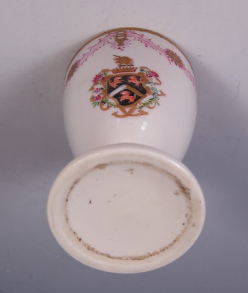 FRENCH SAMSON PORCELAIN GOOSE EGG CUP - ADDITIONAL PHOTO 2