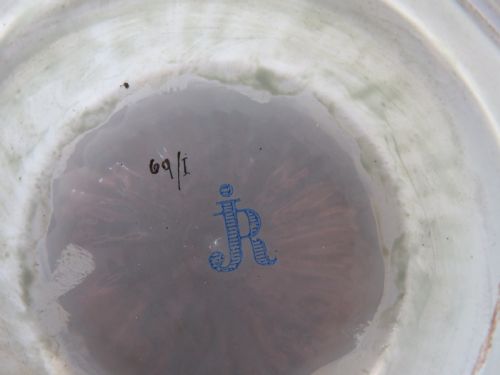 ANTIQUE JOSEF REIDEL BOHEMIAN GLASS VASE - ADDITIONAL PHOTO 7