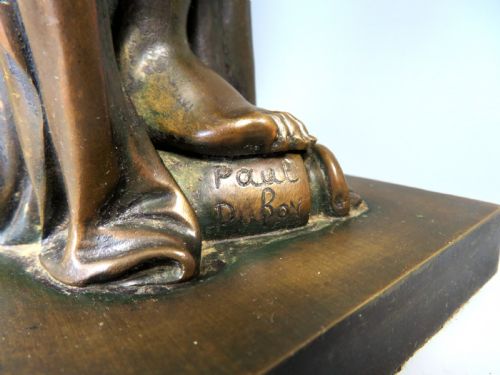 PAIR 19TH C FRENCH BRONZES DIANA THE HUNTRESS AND AMPHITRITE - ADDITIONAL PHOTO 6