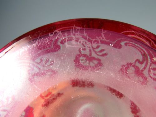 ANTIQUE VAL ST LAMBERT CAMEO GLASS VASE - ADDITIONAL PHOTO 7