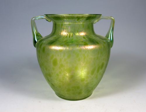 antique bohemian loetz diana cecile glass vase - CATEGORY: ANTIQUE GLASS - DATED 1900
