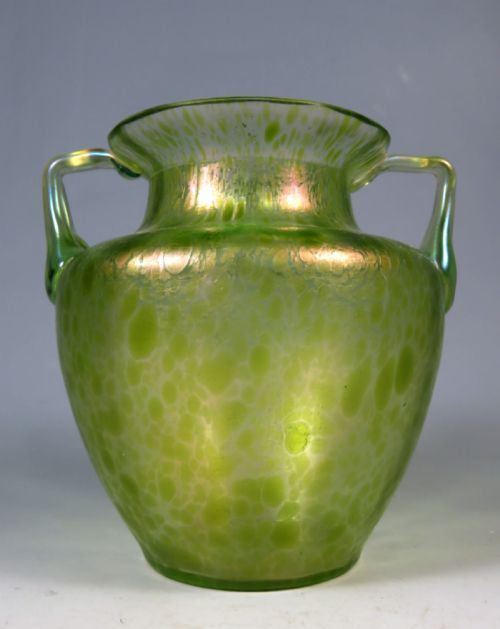 ANTIQUE BOHEMIAN LOETZ DIANA CECILE GLASS VASE - ADDITIONAL PHOTO 1
