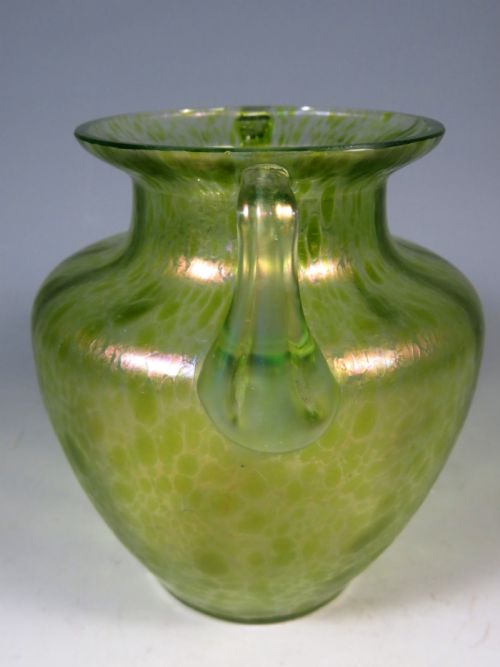 ANTIQUE BOHEMIAN LOETZ DIANA CECILE GLASS VASE - ADDITIONAL PHOTO 2