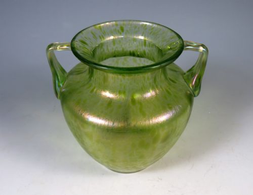 ANTIQUE BOHEMIAN LOETZ DIANA CECILE GLASS VASE - ADDITIONAL PHOTO 3