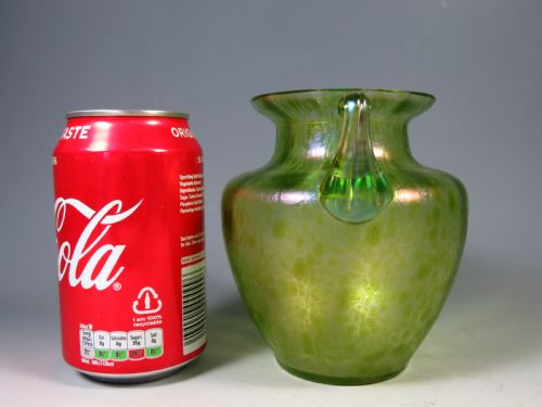 ANTIQUE BOHEMIAN LOETZ DIANA CECILE GLASS VASE - ADDITIONAL PHOTO 5