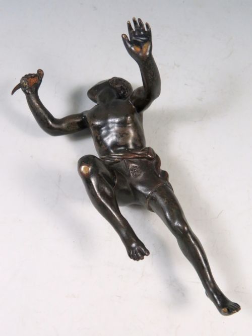 FRANZ BERGMAN COLD PAINTED AUSTRIAN BRONZE ASSASSIN - ADDITIONAL PHOTO 3