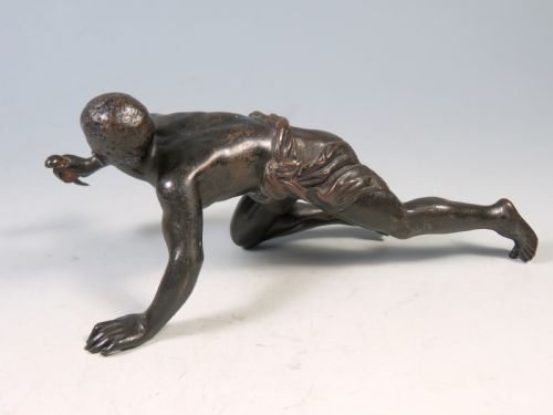 FRANZ BERGMAN COLD PAINTED AUSTRIAN BRONZE ASSASSIN - ADDITIONAL PHOTO 4