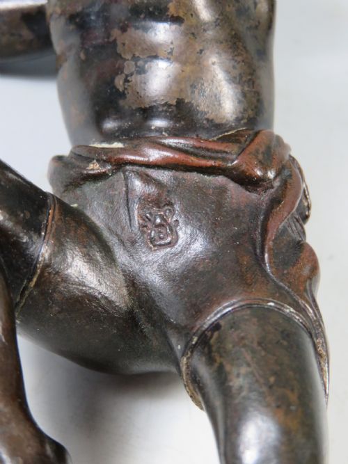 FRANZ BERGMAN COLD PAINTED AUSTRIAN BRONZE ASSASSIN - ADDITIONAL PHOTO 6