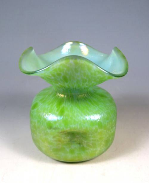 ANTIQUE LOETZ GLASS OZONE CISELE VASE PN II 251