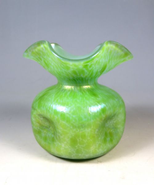 ANTIQUE LOETZ GLASS OZONE CISELE VASE PN II 251 - ADDITIONAL PHOTO 1