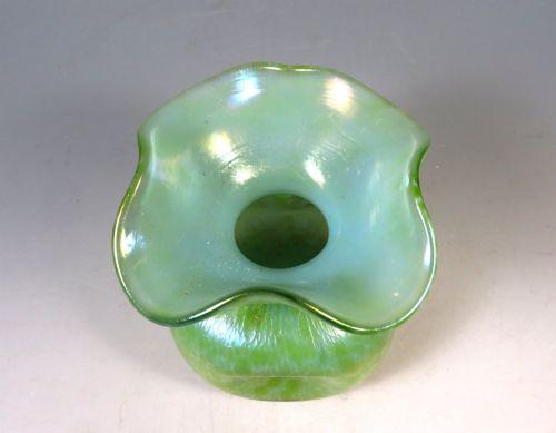 ANTIQUE LOETZ GLASS OZONE CISELE VASE PN II 251 - ADDITIONAL PHOTO 3