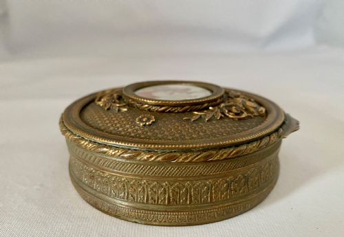 ORNATE FRENCH TRINKET BOX C1900 - ADDITIONAL PHOTO 5