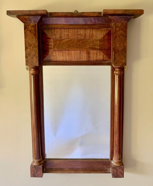 Regency Mahogany pier mirror