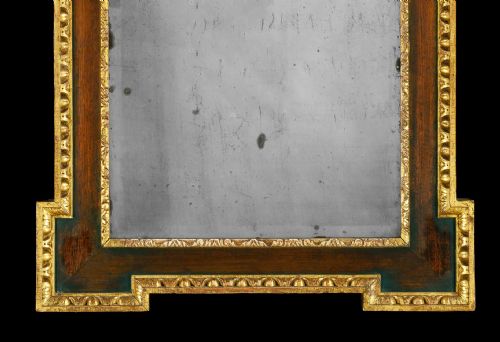 A FINE GEORGE II PALLADIAN MIRROR - ADDITIONAL PHOTO 2