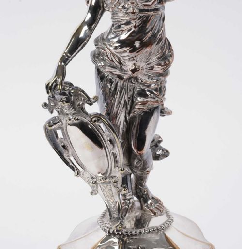 SUBSTANTIAL FRENCH SILVERPLATED CENTREPIECE - ADDITIONAL PHOTO 6