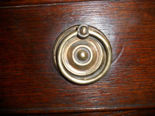 GEORGIAN OAK CHEST OF DRAWERS - ADDITIONAL PHOTO 3