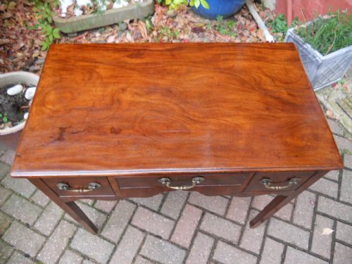 MAHOGANY GEORGE III LOWBOY - ADDITIONAL PHOTO 2