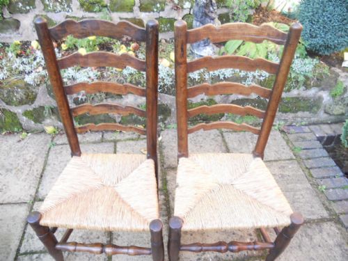 LADDER BACK CHAIRS - ADDITIONAL PHOTO 2