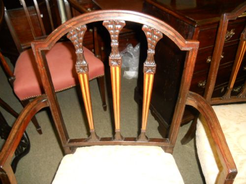 SET OF 4 LATE GEORGIAN CHAIRS - ADDITIONAL PHOTO 1