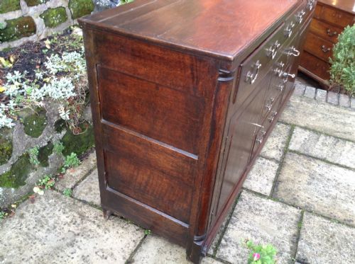 ENCLOSED OAK DRESSER BASE - ADDITIONAL PHOTO 1