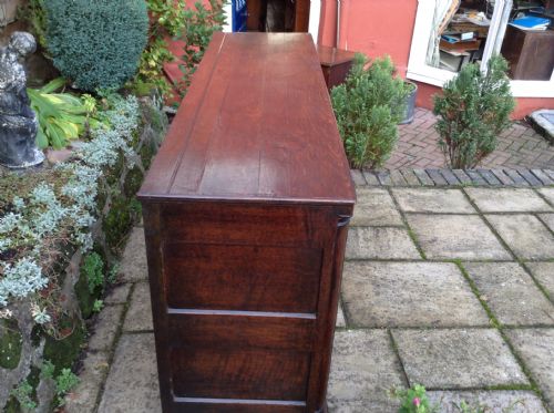 ENCLOSED OAK DRESSER BASE - ADDITIONAL PHOTO 4