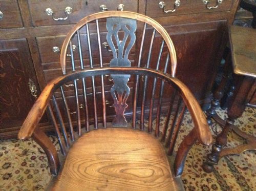 YEW WOOD WINDSOR CHAIR - ADDITIONAL PHOTO 1