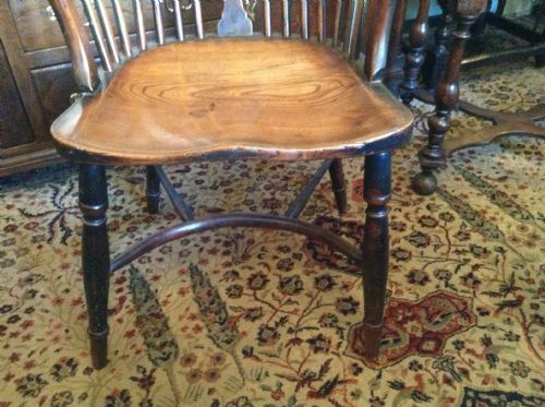 YEW WOOD WINDSOR CHAIR - ADDITIONAL PHOTO 2